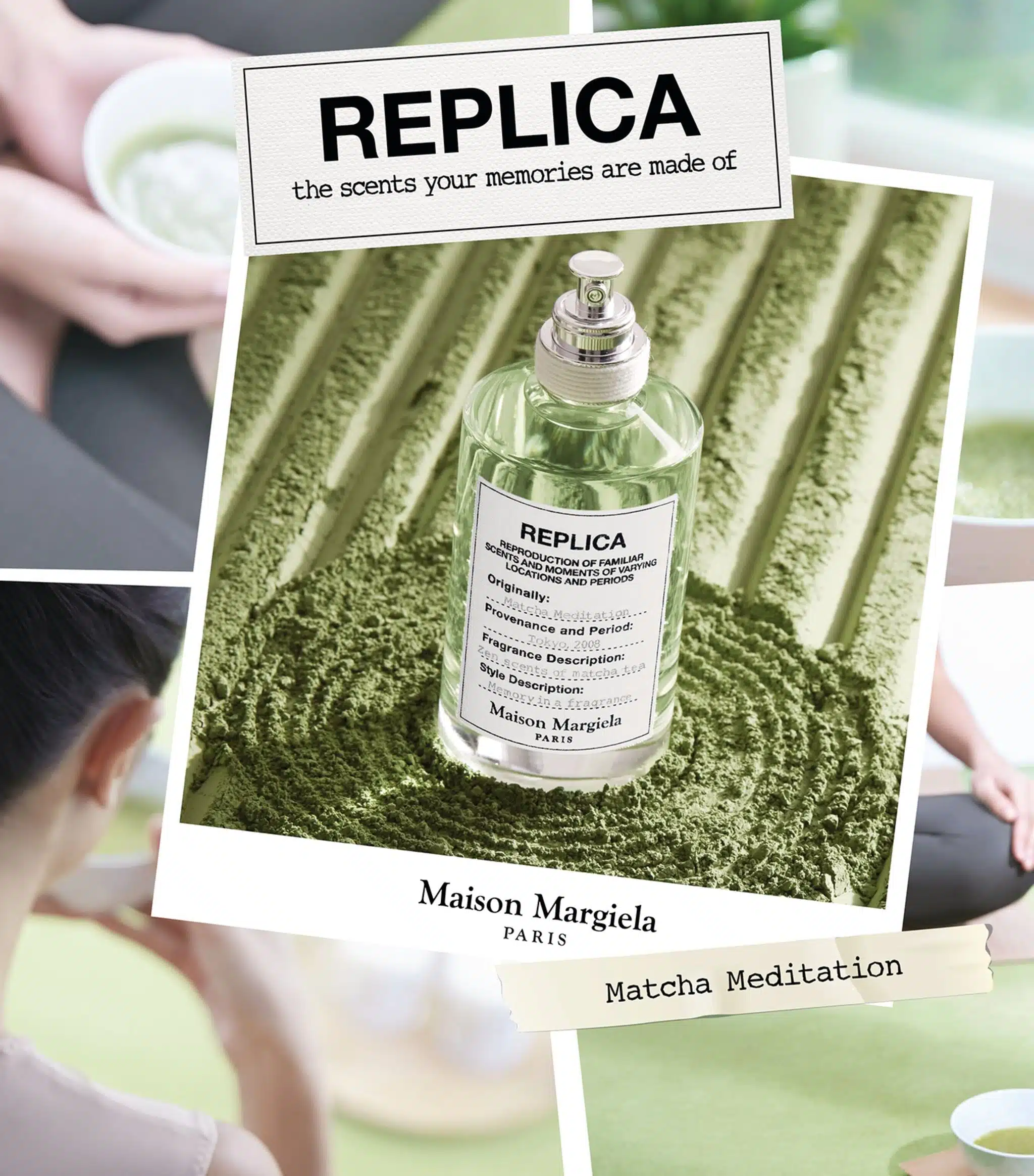 Maison Margiela Replica Matcha Meditation 100ml Edt - Santiago