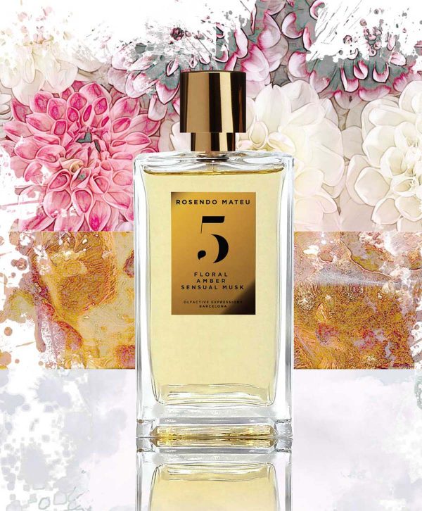Rosendo Mateu 5 Floral Amber Sensual Musk Edp 100ml - Imagen 3