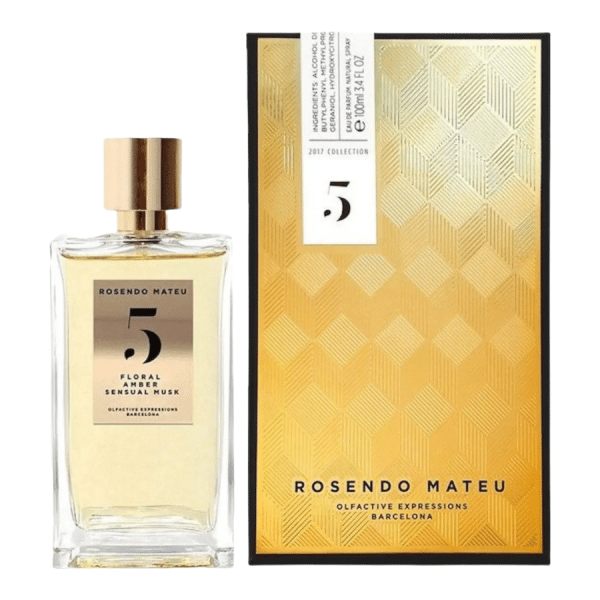 Rosendo Mateu 5 Floral Amber Sensual Musk Edp 100ml - Imagen 2