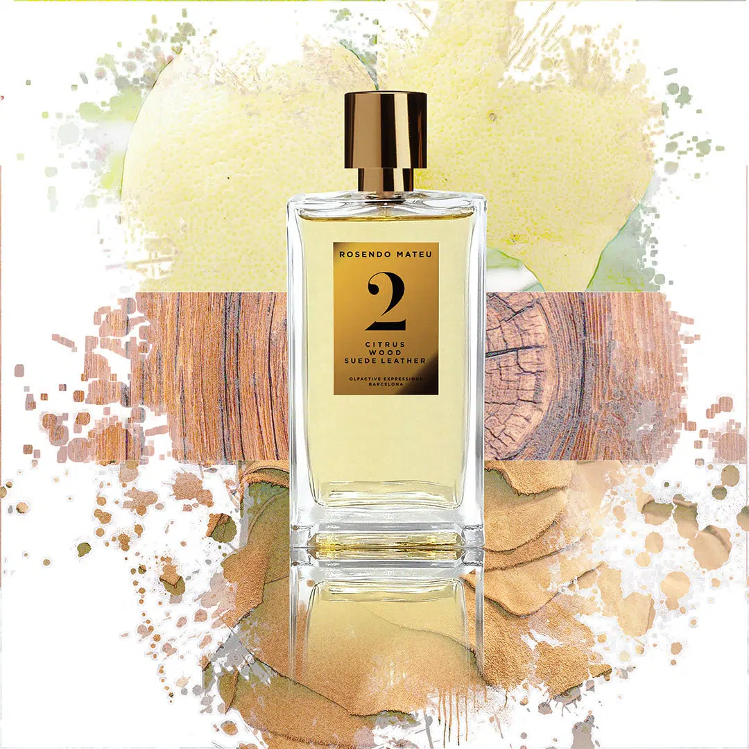 Rosendo Mateu 2 Citrus Wood Suede Leather Edp 100ml - Imagen 2