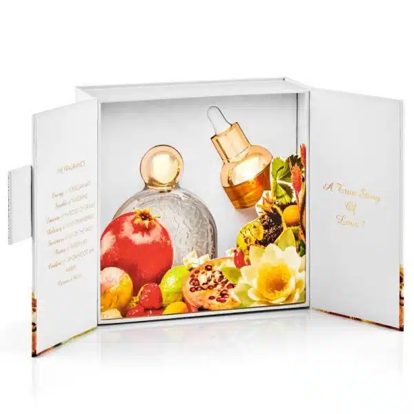 M.Micallef Stories of Love Soleil Passion Coffret Edp 100ml + elixir 15ml - Imagen 2